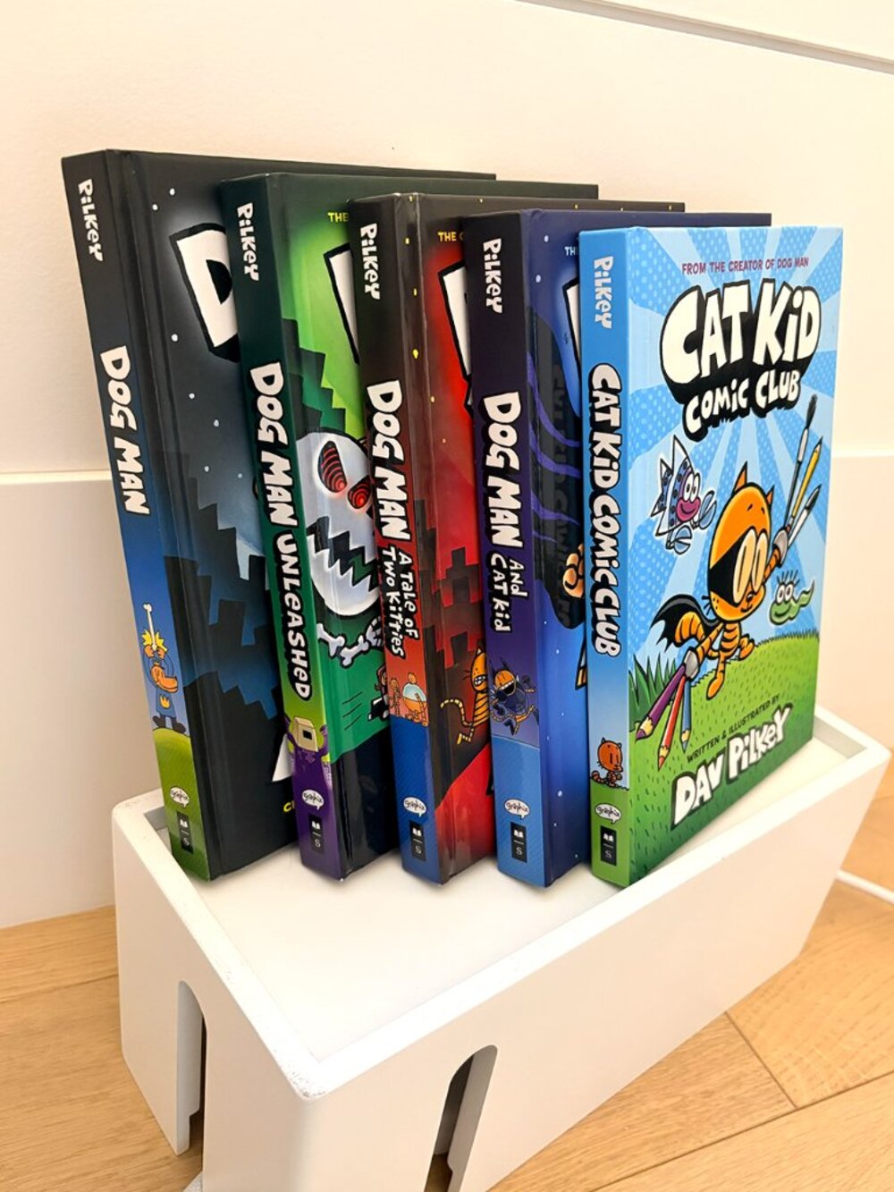 Dog Man & Cat Kid Books — 5-Book Lot